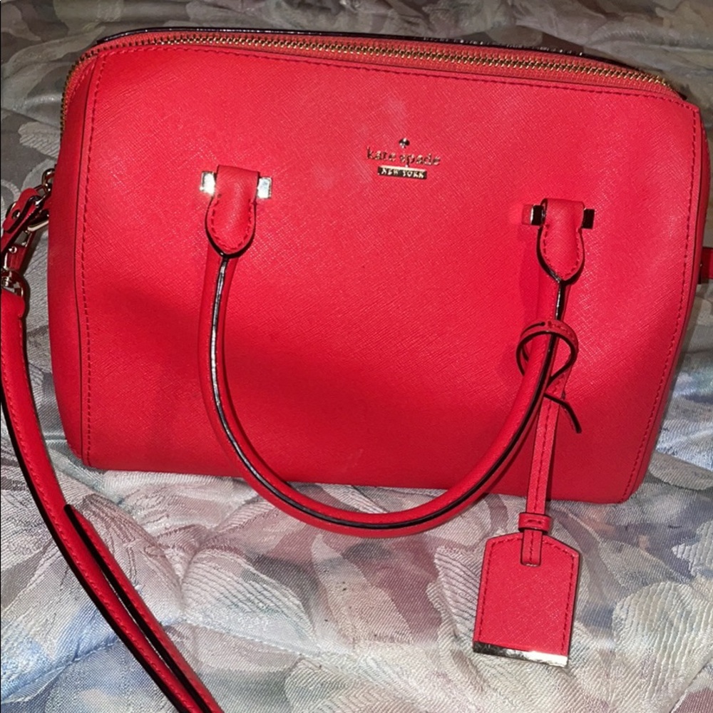 Kate spade New York red satchel
